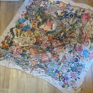 Johnny Was silk scarf